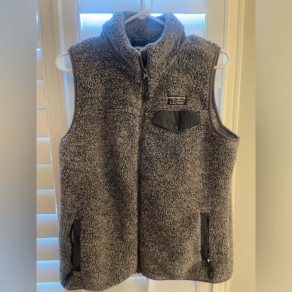 Women’s LL Bean Gray Vest
